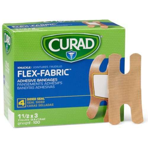 CURAD Flex-Fabric Bandages, Knuckle