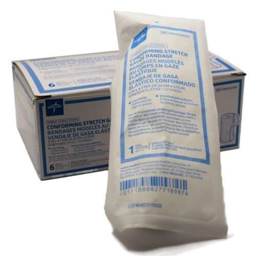 Sterile Conform Stretch Gauze Bandage 15.2 cm x 3.75 m